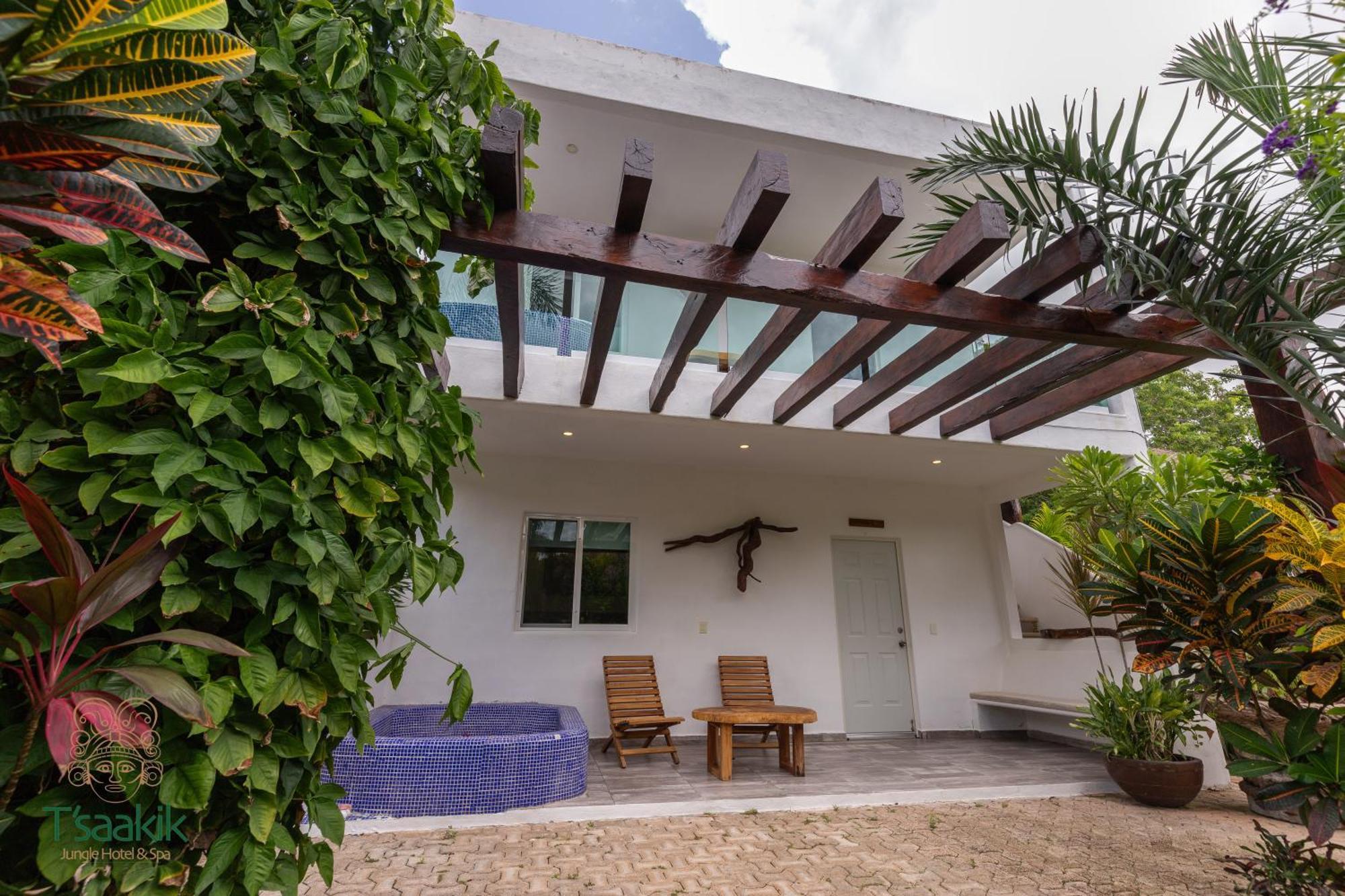 Tsaakik Jungle Hotel & Spa Cancún Exterior foto